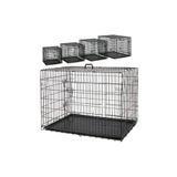 Atakan Petshop Atakan Petshop Katlanabilir Tepsili Kedi Köpek Kafesi 106.7x71x76 Cm