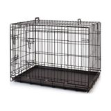 Atakan Petshop Metal Köpek Kafesi Siyah 107x70x77cm