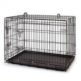 Atakan Petshop Siyah 107x71x78 cm Metal Kedi Köpek Kafesi