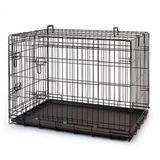 Atakan Petshop Siyah 77x47x55 cm Metal Kedi Köpek Kafesi