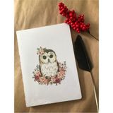 Atakids Lizy Hayvan Figürlü Çizgili Okul Not Defteri (21×15 Cm, 80 Yaprak)
