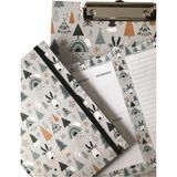Atakids Lizy Sekreterlik Dosyası, Defter ve Haftalık Planlayıcı 3'lü Set - Gri