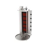 Atalay ADGC-5-U Gazlı Camlı Üstten Motorlu 5 Radyanlı 230 V Döner Makineleri