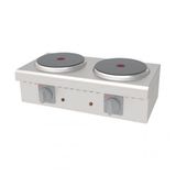 Atalay AEO-02 Elektrikli 2 Pleytli 380 V Set Üstü Mini Ocaklar