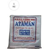 Ataman 25X33 cm 1 Kg 170 Adet Küçük Boy Kalın Şeffaf Atlet Poşet