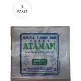 Ataman 27X47 cm 1 Kg 435 Adet Orta Boy Kalın Şeffaf Atlet Poşet
