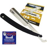 Atamanstore Permasharp Yarım Jilet, Berber Tıraş Bıçağı 100'LÜ Paket | Profesyonel Ustura | Kibrit Kantaşı