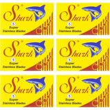 Atamanstore Shark Super Stainless Yaprak Jilet | Shark Tıraş Bıçağı | Adet Seçenekli - 30 ADET