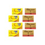 Atamanstore Shark Yaprak Jilet 4 Adet 5 Li Kutu | Permasharp Yaprak Jilet 4 Adet 5 Li Kutu | 20+20 Jilet