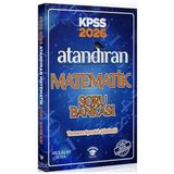 Atandıran Yayıncılık 2026 KPSS Matematik Soru Bankası Çözümlü