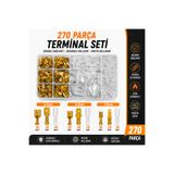 Atarex Kablo Terminal Seti Kablo Papuç Seti Kablo Ucu Papuç 270 Parça Kutulu Set