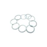 Atasan Metrik Alüminyum Pul Iç Çap : 10,20 Dış Çap:14,30 KALINLIK:1,20MM - New Holland - Massey Ferguson - Erkunt - Tümosan - Steyr-Başak - HRL4800 - 1 Adet