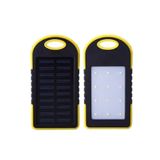 ataşbey 10000 Mah Solar Güneş Enerjili 12 Led Işıklı Flaşörlü Powerbank
