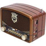 Ataşbey RT-307 Ahşap Nostalji Müzik Kutusu 1 W Güç Özellikleri Bluetooth Bağlantı ile