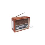 ataşbey RT-333 Klasik Retro Solar Güneş Enerjili Nostalji Bluetooth/USB/Sd/ Radyo Mp3 Player Müzik Kutusu