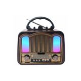 ataşbey RT-771 Klasik Retro Solar Enerjili Fenerli Nostalji Bluetooth/USB/Sd/ Radyo Mp3 Player Müzik Kutusu
