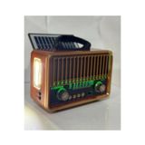 ataşbey RT-774 Klasik Retro Solar Enerjili Fenerli Nostalji Bluetooth/USB/Sd/ Radyo Mp3 Player Müzik Kutusu