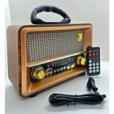 Ataşbey RT-817 Nostalji Müzik Kutusu Bluetooth 1 W Güç Özellikleri Kumandalı Bej Renk