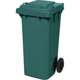 Ataseven Çöp Konteyner Tekerlekli - Yeşil - 120 lt