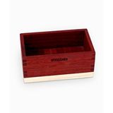 Ataşlık - Paduk Ve Akça Ağaçlarından - 101mm X 60mm X 45mm - Woodsaka Renksiz