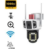 ATAsoft 4 Mp Hd Ip Kamera Wifi Özellikli Hareket Takipli Gece Sensörlü Çift Lensli Güvenlik Kamerası Blm-53