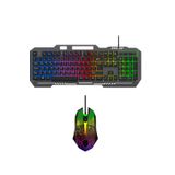 ATAsoft ELEKTRONİK Since 2021 Bkb9 Rainbow Rgb Mekanik 105 Tuşlu Rgb Led Işıklı Kablolu Oyun Klavyesi Mouse