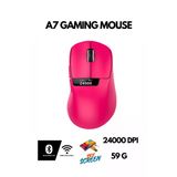 Atasoft Freewolf A7 Kablosuz Dijtal Ekranlı Oyuncu Mouse Paw3311 1000 Hz 24000 Dpı Bluetooth Mouse