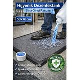 Atasoy Zemin Myfloor Renkli Dezenfektan Hijyen Paspası - Gri - 50 x 70 cm