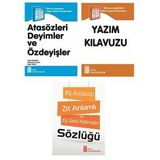 Atasözleri,Deyimler ve Özdeyişler-Yazım Klavuzu-Eş Anlamlı,Zıt Anlamlı ve Eş Sesli Kelimeler Sözlüğü (Karışık)