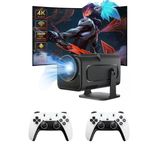 Atastore2017 Çift Kollu Game Box Projeksiyon Cihazı Kumandalı Android Tv Dahili Hoparlör - Lisinya
