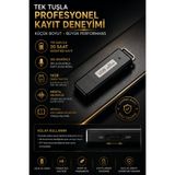 AtaTechs 16GB Dijital Ses Kayıt Cihazı – 20 Saat Kesintisiz Kayıt, Ses Algılama Özellikli Profesyonel Ses Kaydedici