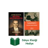 Atatürk Anlatıyor - Biz Türk Milliyetçisiyiz + Geometri + Dünya Klasiği Hediye