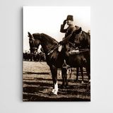 Atatürk At Üzerinde Kanvas Tablo DK001300 120 x 170 CM
