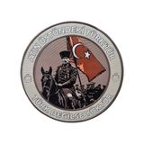 Atatürk - Atın Üstündeki Türk'tür , Türk Değilse Yüktür - Arma - Tpu Patch Karışık/çok Renkli Çok Renkli