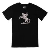 Atatürk Atlı Onur Anıtı Siyah Tişört
