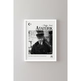 Atatürk - Beyaz Çerçeve, Beyaz, 17 x 23, 23450000008076