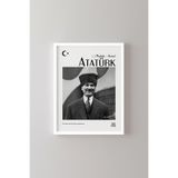 Atatürk - Beyaz Çerçeve, Beyaz, 17 x 23, 23450000008216