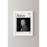 Atatürk - Beyaz Çerçeve, Beyaz, 32 x 42, 23450000008018