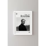 Atatürk - Beyaz Çerçeve, Beyaz, 32 x 42, 23450000008298