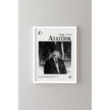 Atatürk - Beyaz Çerçeve, Beyaz, 50 x 70, 23450000008340