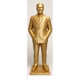 Atatürk Büstü Dekoratif Masaüstü Aksesuarı 15 cm Atatürk Figürü 3D Kaliteli Hediyelik