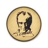 ATATÜRK Deri PEÇ - Arma - Askeri Patch