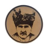 Ataturk - Deri Pec - Arma - Leather Patch