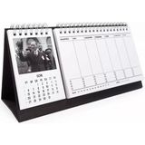 Atatürk Fotoğraflı 2026 Masa Takvimi Haftalık Planlayıcılı - -- - 25x9cm