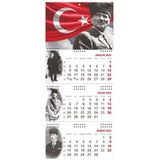 Atatürk Gemici Duvar Takvimi - Ayyıldız 2025