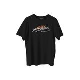 Atatürk İmzası Gazi Mustafa Kemal İmzalı Baskılı Tişört Unisex T-shirt Siyah