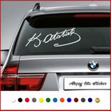 Atatürk Imzası Sticker Atatürk Sticker Atatürk Oto Sticker (365429457)