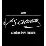 Atatürk İmzası Sticker
