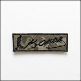 Atatürk Kocatepe İsimlik - Kamuflaj Ajanda Uyumlu - 4Cm X 12 Cm
