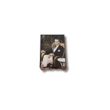 Atatürk Masaüstü Ahşap Tablo - Kabartmalı Baskı Şık Hediyelik 11x16 cm No 4